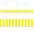 10501 Striped Yellow Straight Border - Bulletin Trimmers