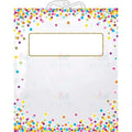 10560 Confetti Plastic Storage Bag - Classroom Management and Teacher Aid