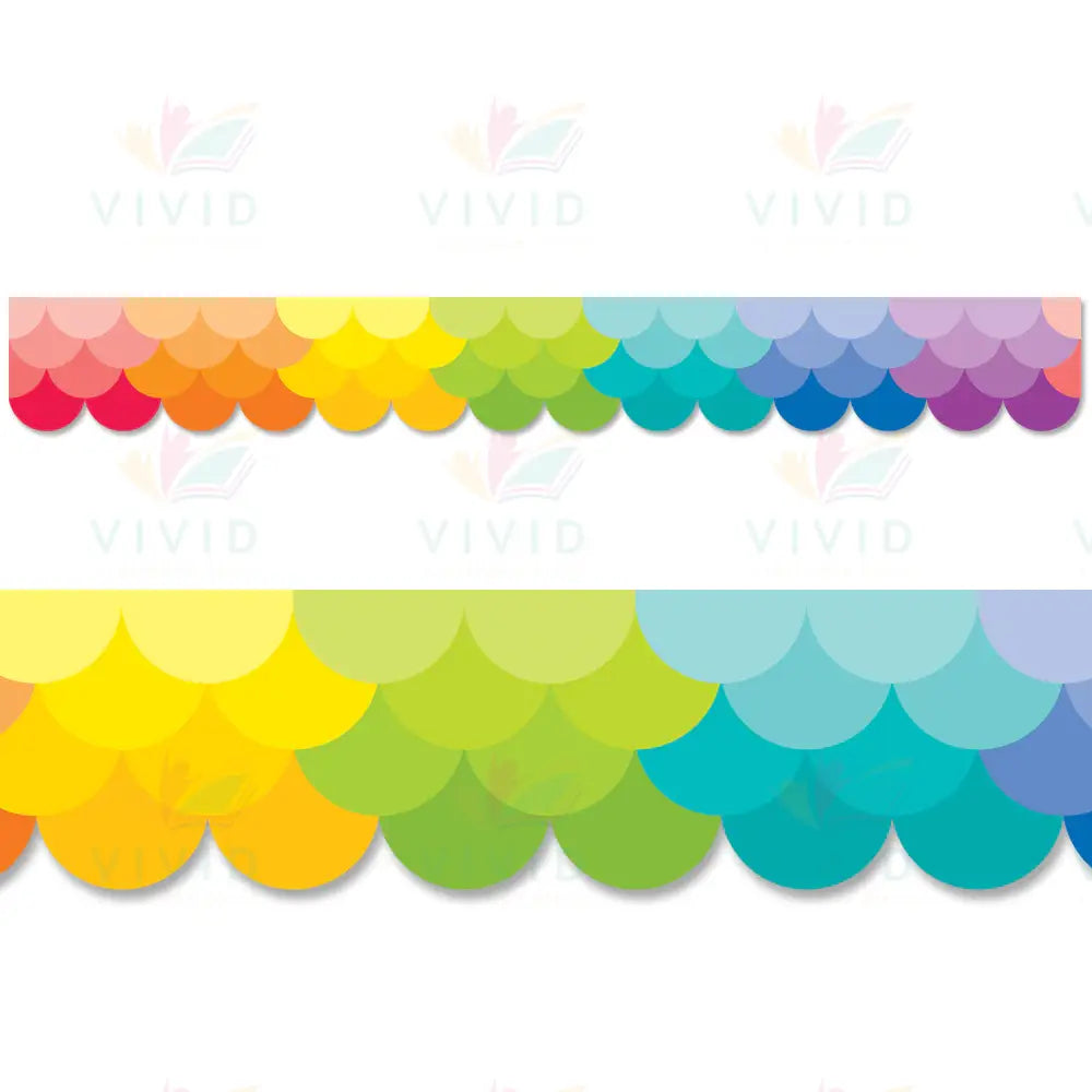 10569 RAINBOW BUMPS BORDER - Bulletin Trimmers
