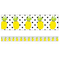 108388 SIMPLY STYLISH TROPICAL PINEAPPLE BORDER