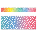 11048 Colorful Messy Dots Border
