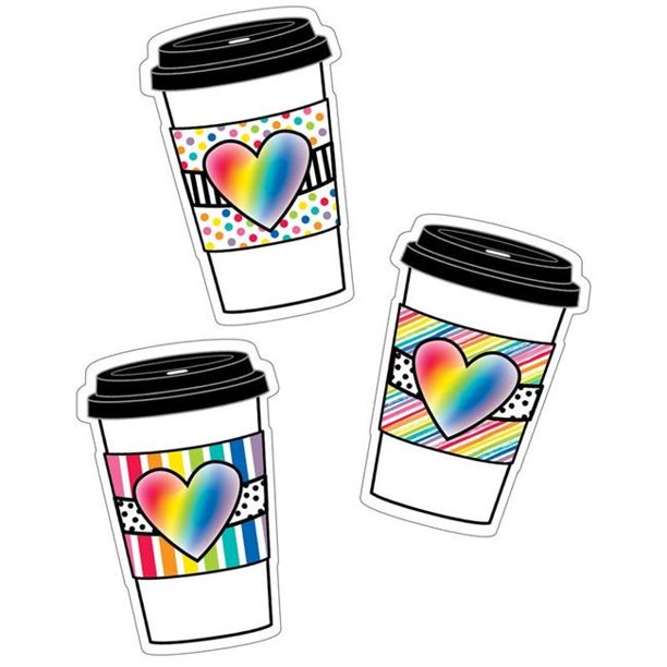 120587 COLORED HOTCUP ACCENT CUTOUT