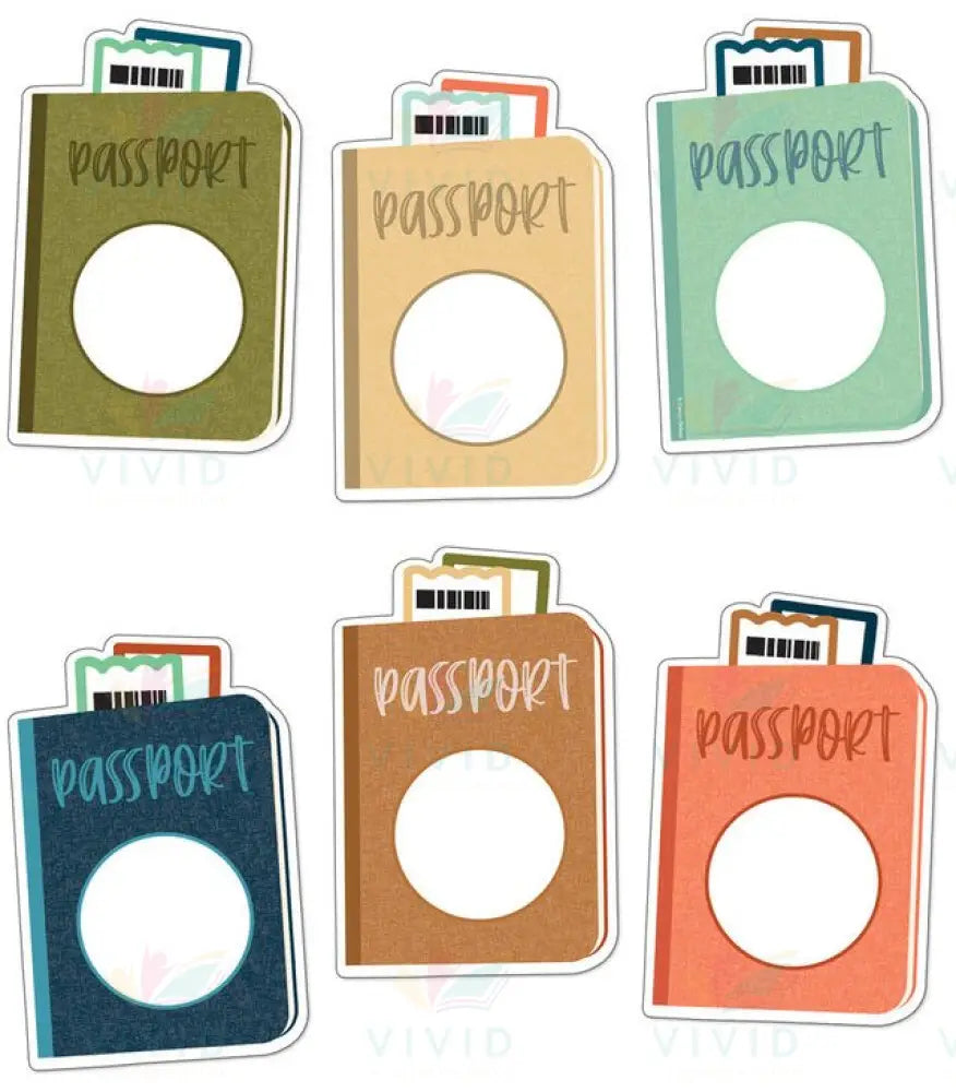 120633 PASSPORT ACCENT CUTOUT - Approximately 6’’ - Accent