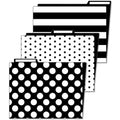 136087 File Folders Black and White