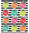 168298 Apple Motivation Sickers - 1’’ - Classroom Management and Teacher Aid