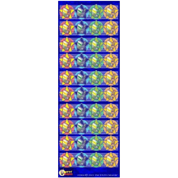 6028 FLOWER STICKERS