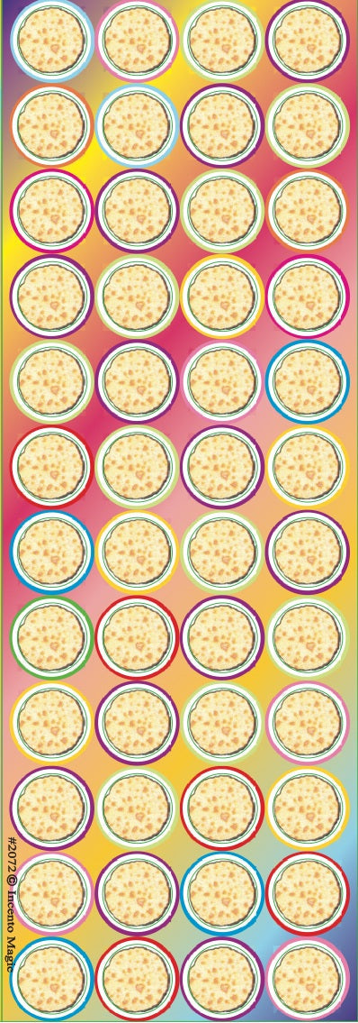 2072 MINI MATZA STICKER
