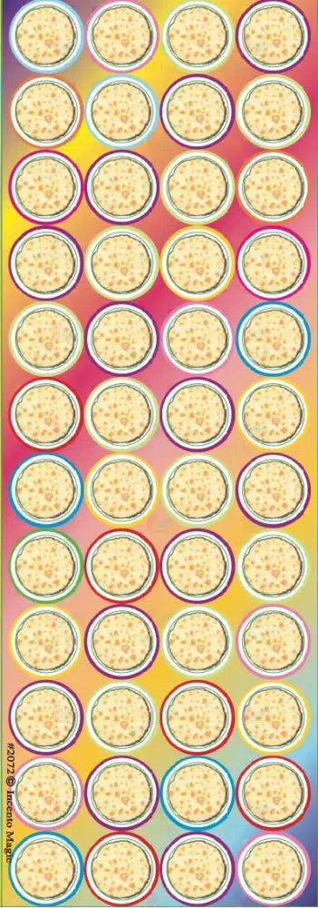 2072B MINI MATZA STICKER - 6 SHEETS - Classroom Management and Teacher Aid
