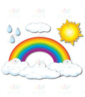 3200 Rainbow bulletin set - varies - Bulletin Sets