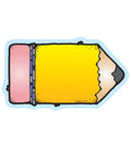 620006 CHUNKY PENCIL ACCENT CUTOUT