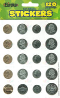 655060 Coin Stickers - various - Classroom Management and Teacher Aid