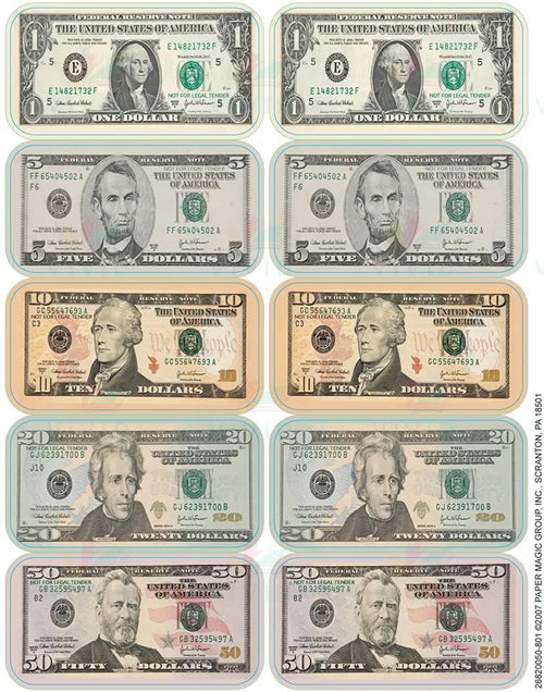 682005 Dollar Stickers - 1’’ - Classroom Management and Teacher Aid