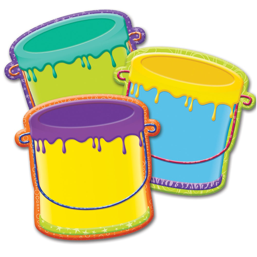 841007 PAINT BUCKET ACCENT CUTOUT