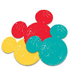 841008 MICKEY ACCENT CUTOUT