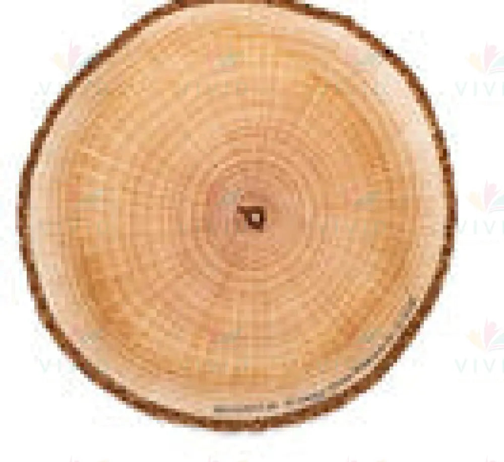 841558 WOODEN CIRCLE ACCENT CUTOUT - Approximately 6’’ - Accent