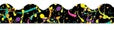 845215 ROCK THE CLASSROOM SPLATTER DECOR TRIM