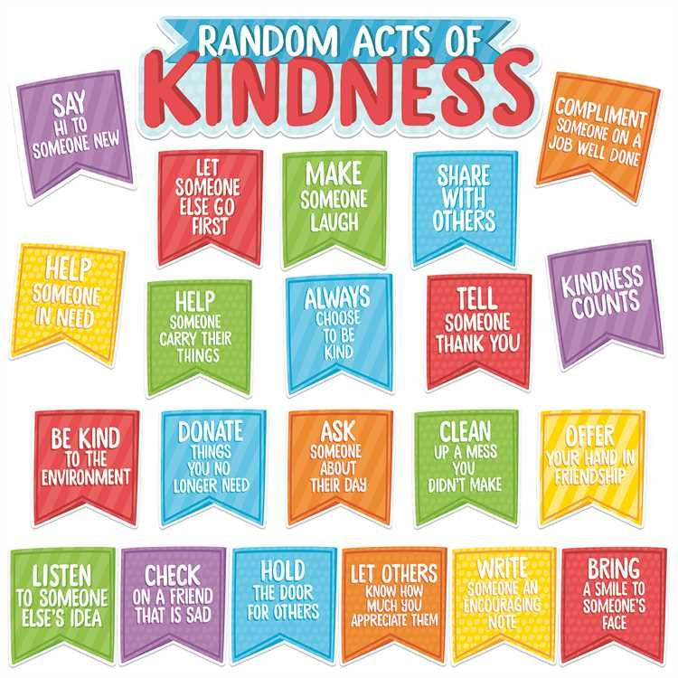 847797 RANDOM ACTS OF KINDNESS BULLETIN