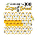 847811 Bee Counting 1-100 - ? - Learning Charts Yiddish