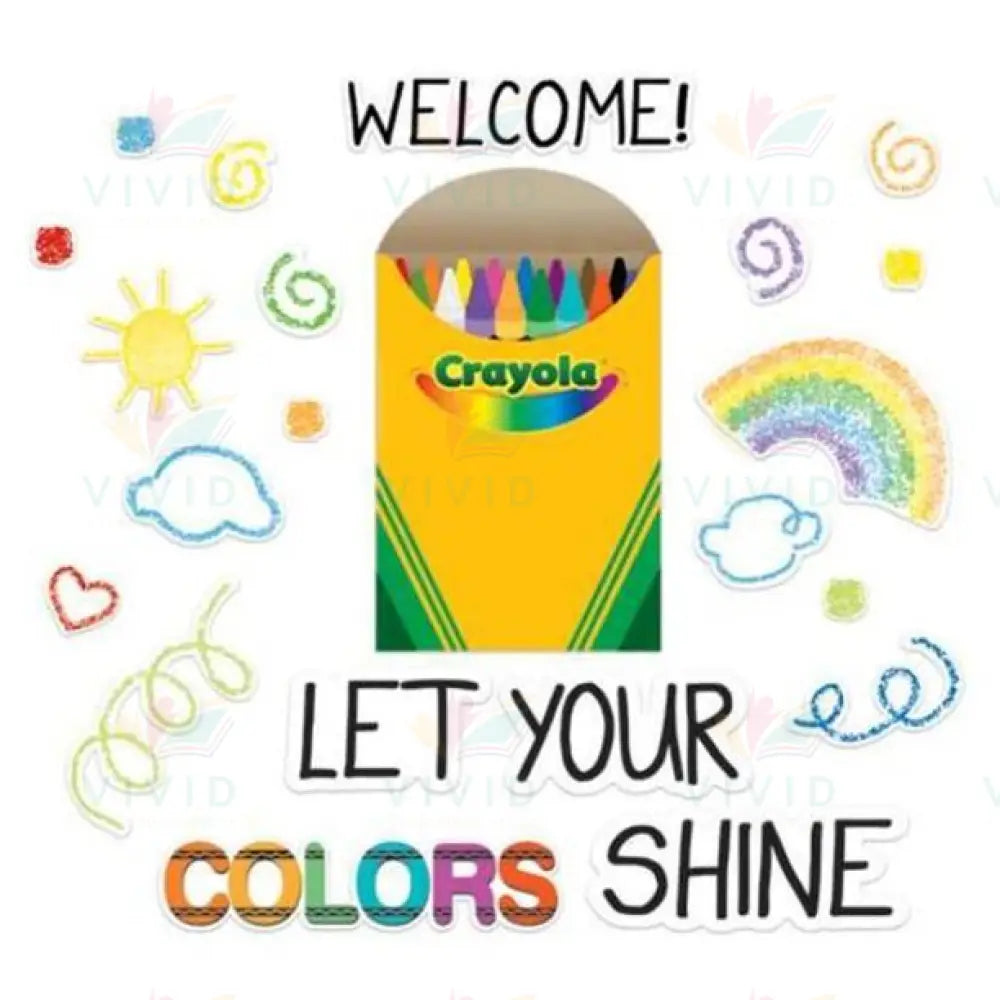847812 Crayola Bulletin Set - varies - Bulletin Sets