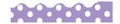 DO1383405 LAVENDAR POLKA DOTS BORDER