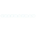 HYG33669 CLOUD CUTOUT BORDER