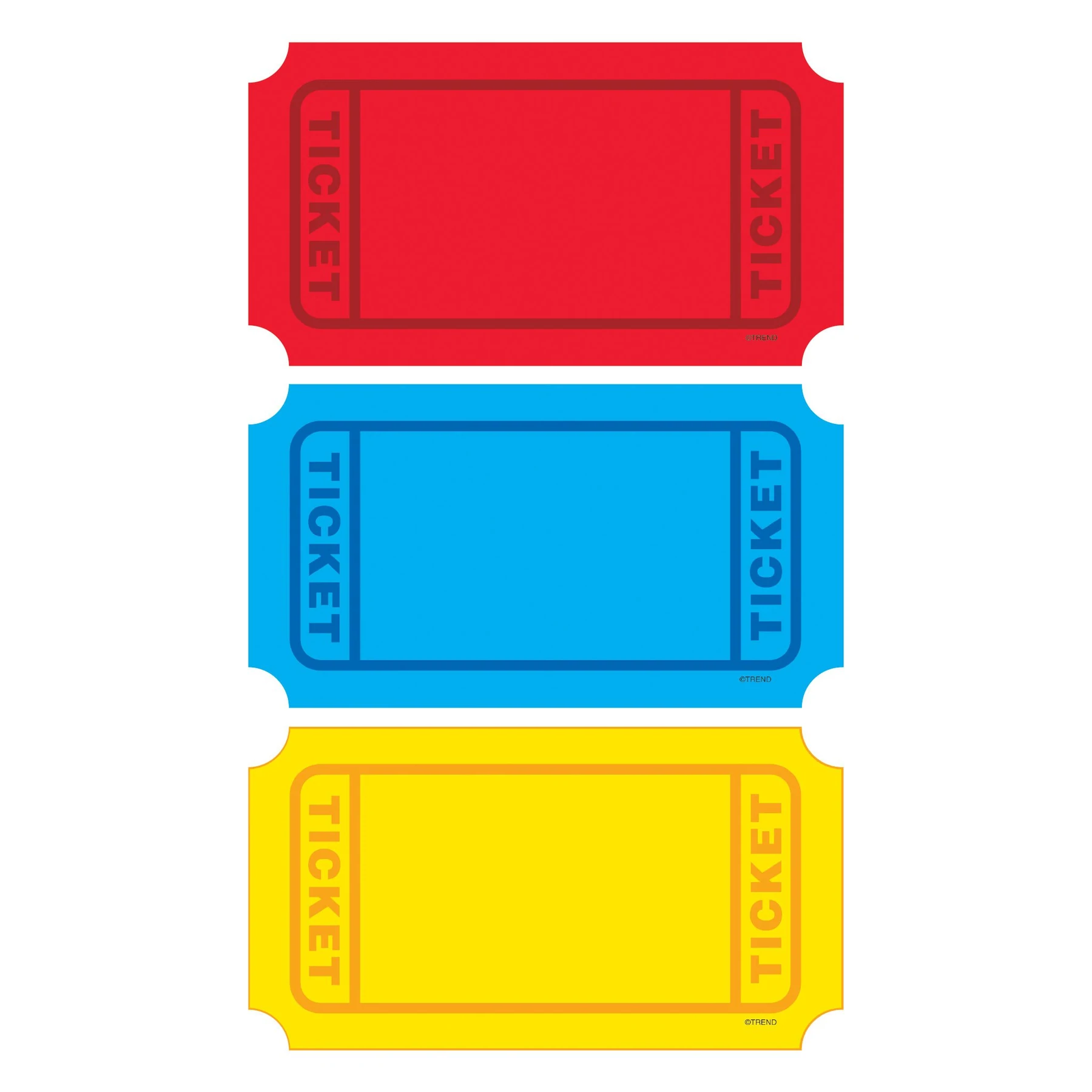 T10971 TICKET ACCENT CUTOUT