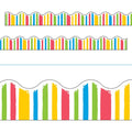 T92646 STRIPED COLOR BORDER