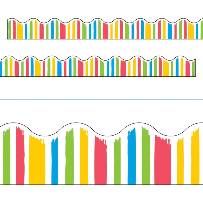 T92646 STRIPED COLOR BORDER