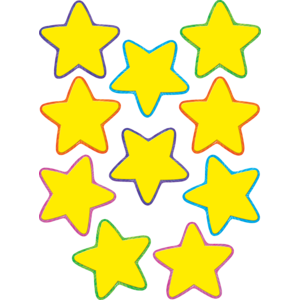 TCR4591 STAR ACCENT CUTOUT
