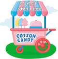 VCP2125 SWEET SPELLER COTTON CANDY STAND