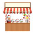 VCP2126 CANDY STAND BLANK SIGN