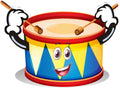 VCP2342 ANIMATED DRUM