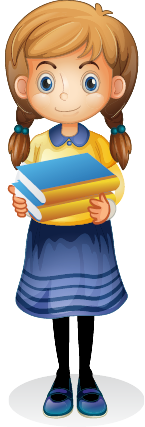 VCP3533 GIRL WITH BOOK