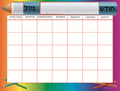 VS1875 COLORFUL PENCIL CALENDAR YIDDISH