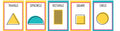 VYL030 SHAPES CARDS
