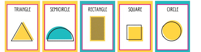 VYL030 SHAPES CARDS