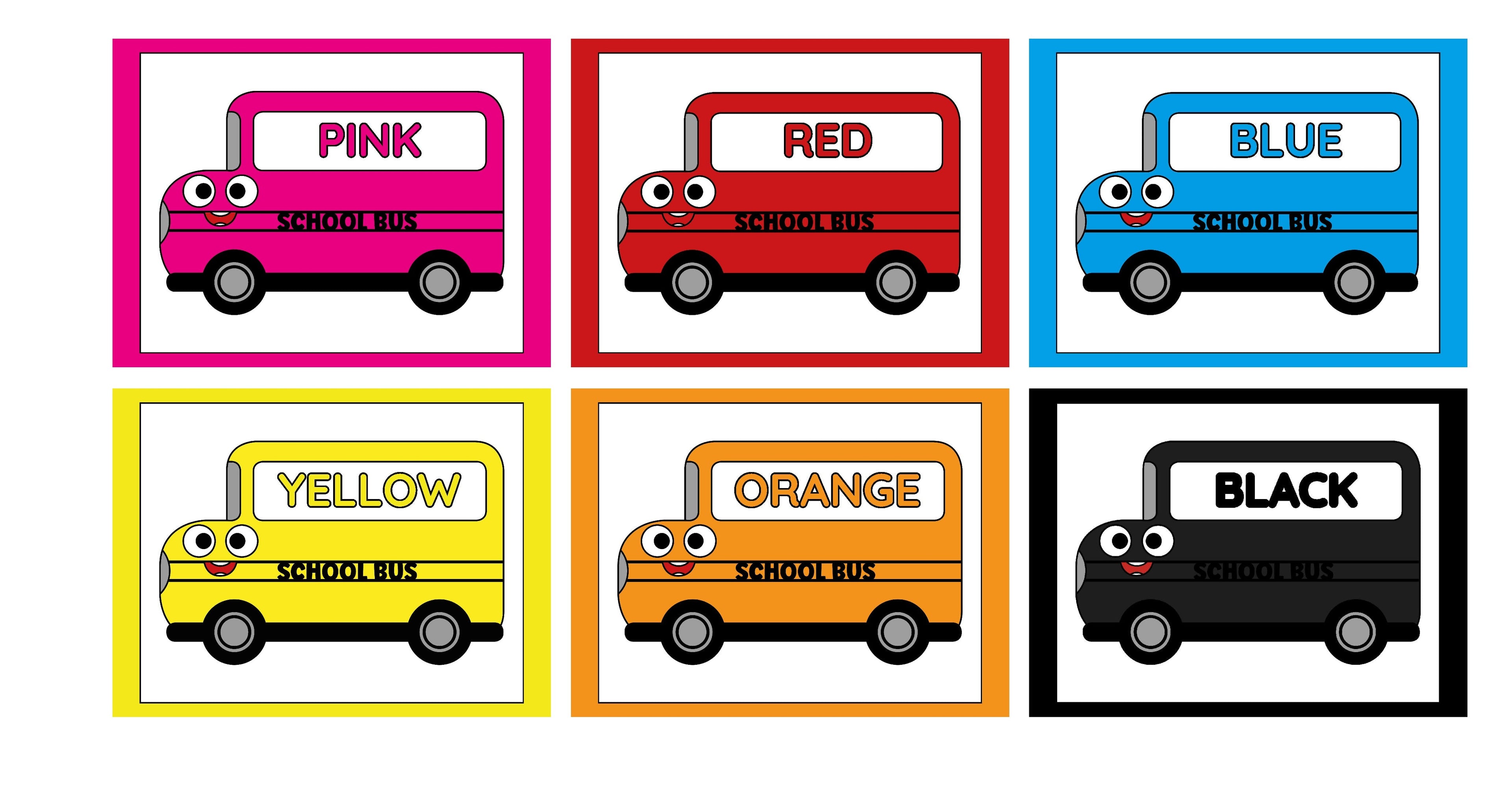 VYL033 BUSES COLOR POSTER