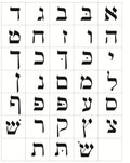VYL4003 SIDDUR ALEPH BAIS POSTER