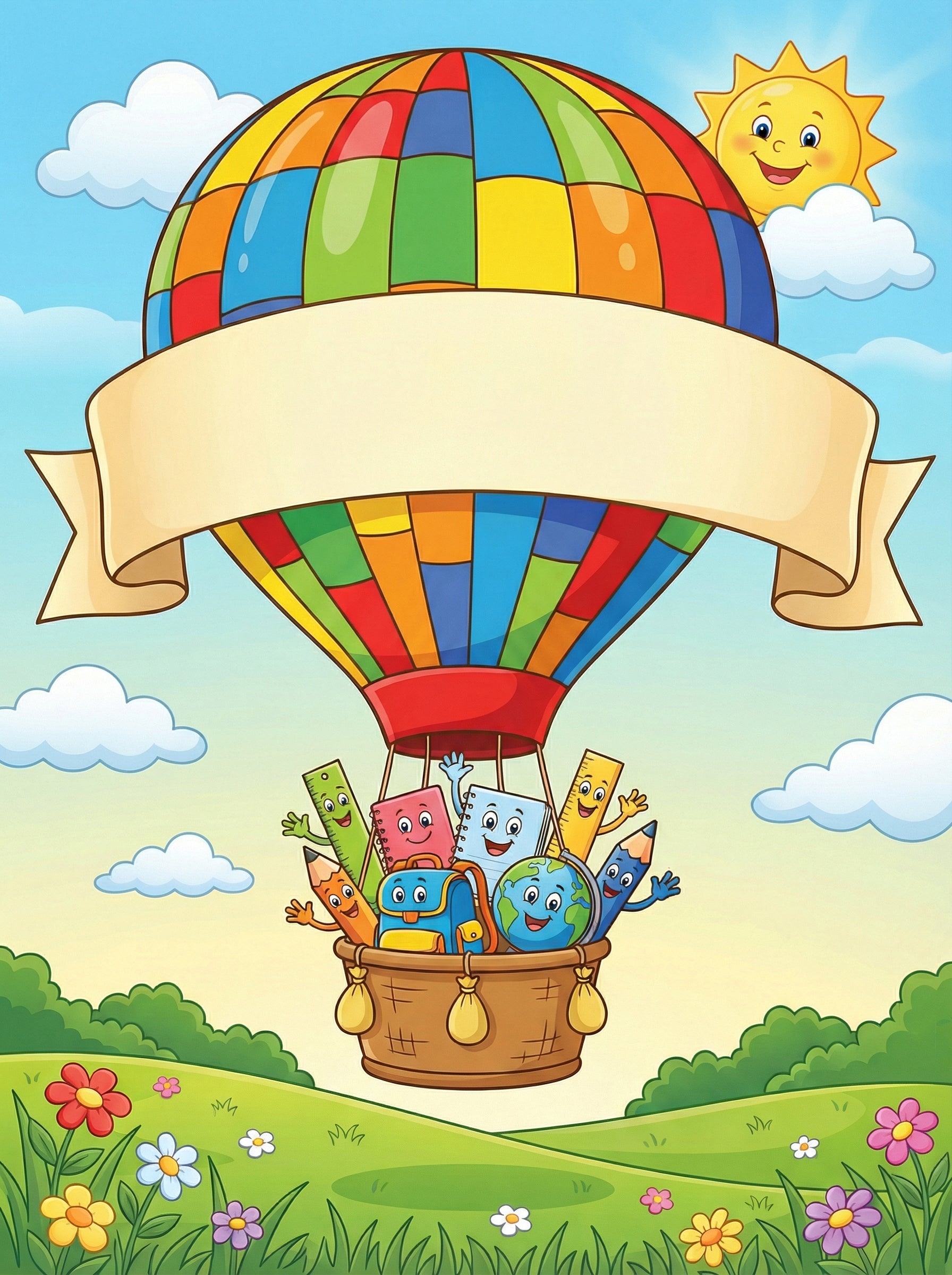 VYW9027 HOT AIR BALLOON WELCOME