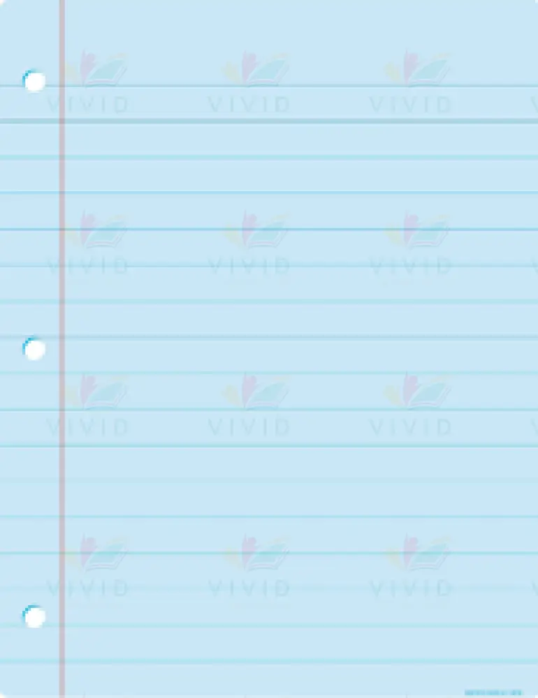 A92014 Write-on Wipe-off Looseleaf Paper Blue - 17x22’’ - Learning Charts Yiddish