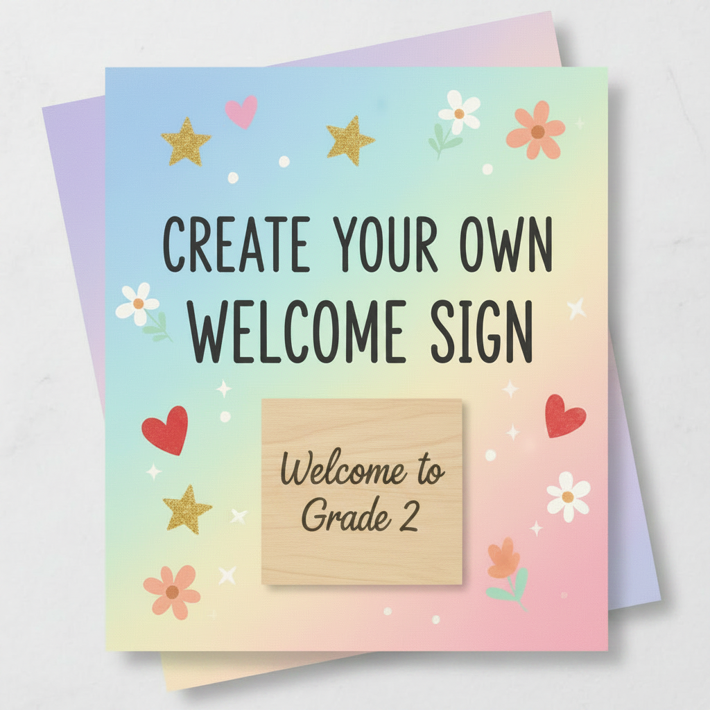 Custom Welcome Sign