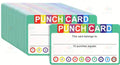 DO130 Punch Card 1-10 - 2x3 - Classroom Management and Teacher Aid