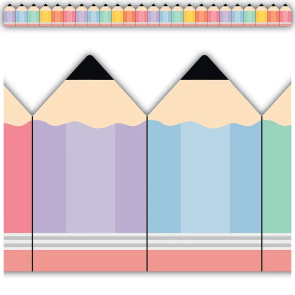 TCR6976 COLOR PENCIL BORDER