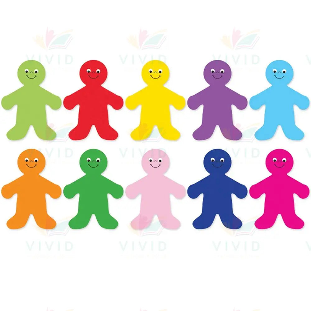 HYG33706 HAPPY PEOPLE ACCENT CUTOUT - Approximately 6’’ - Accent
