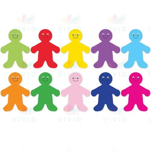 HYG33706 HAPPY PEOPLE ACCENT CUTOUT - Approximately 6’’ - Accent