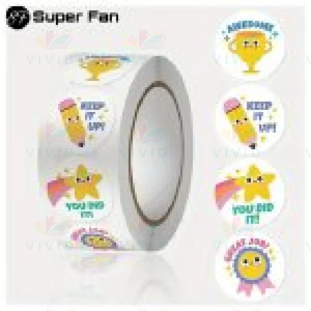 ON105 On the Roll Stickers - 1’’ - Classroom Management and Teacher Aid