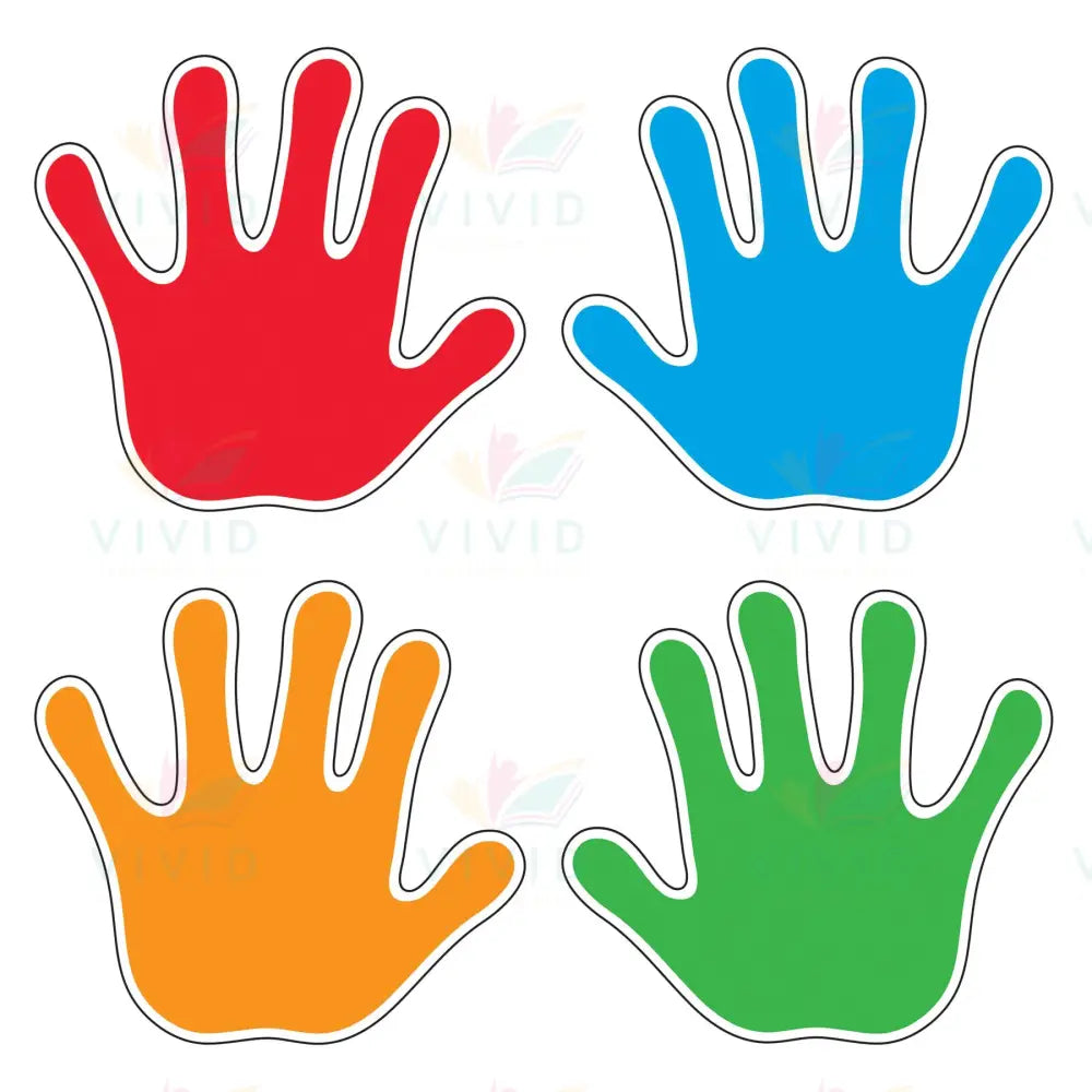 T10930 HANDPRINT ACCENT CUTOUT - Approximately 6’’ - Accent