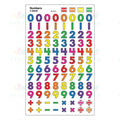 T46036 Numbers SuperShapes Stickers -.5’’ - Classroom Management and Teacher Aid