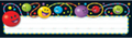 T69042 Happy smiles black Name|Desk Plates - 3.5x11.5’’ - Classroom Management and Teacher Aid