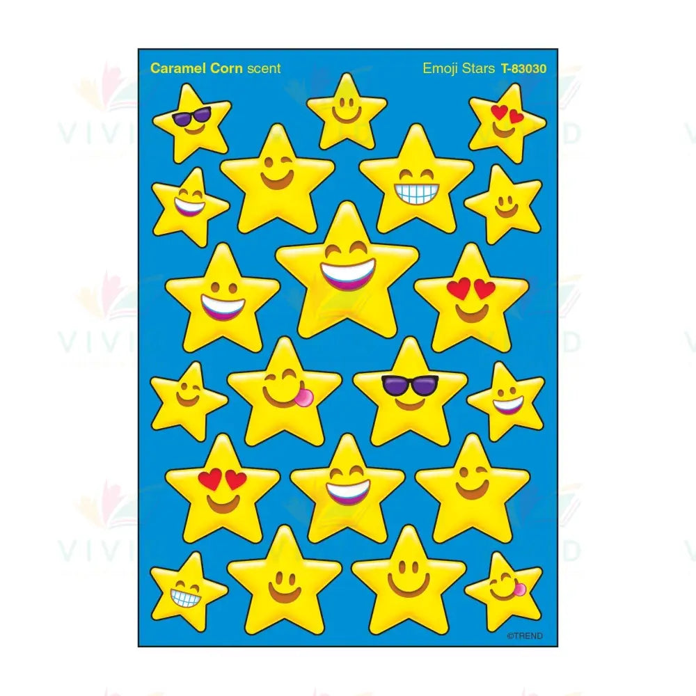 T83030 SCENTED STAR STICKERS - various - Classroom Management and Teacher Aid